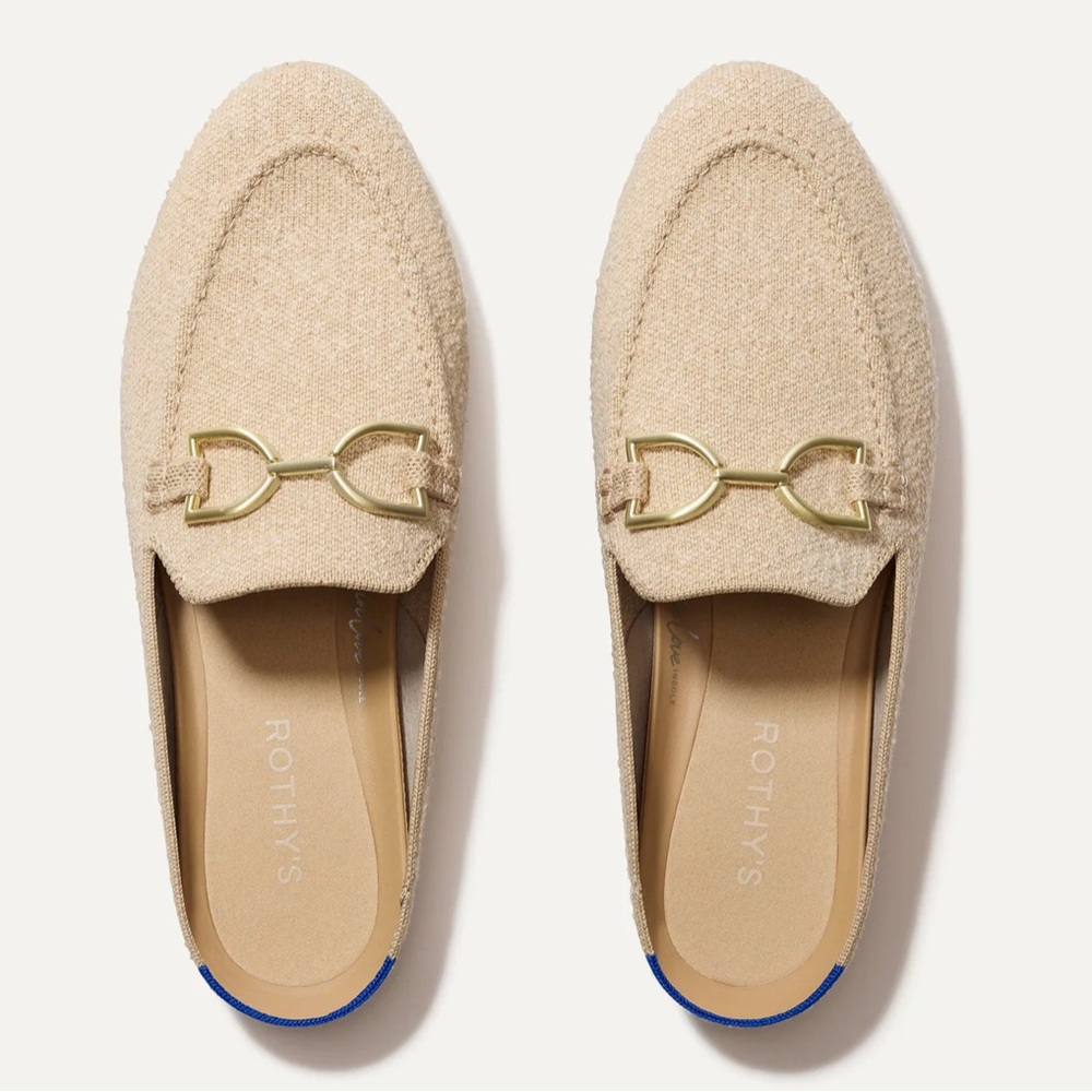 Rothy's Double Bit Loafer - Bunny Bouclé